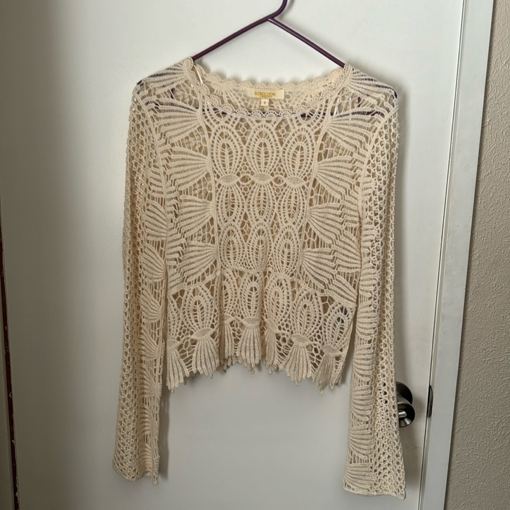rebellion long sleeve top
